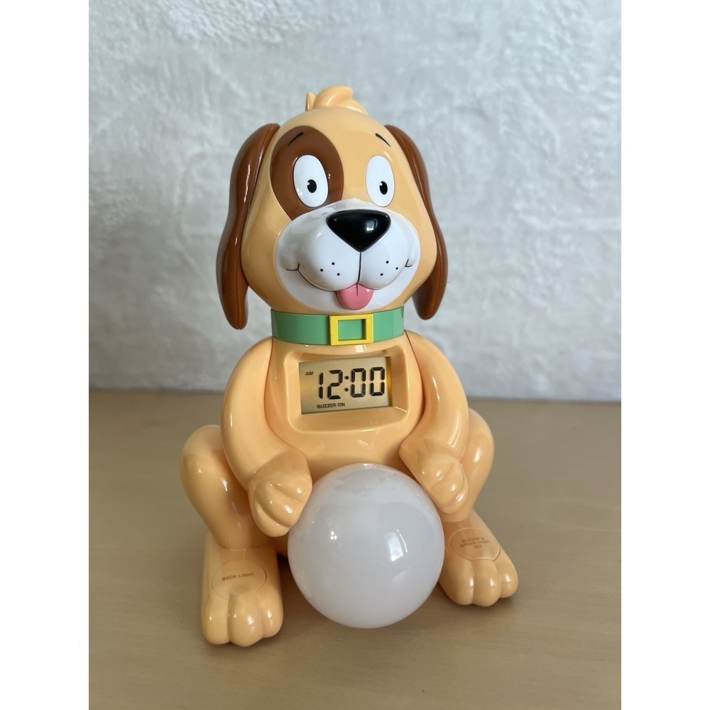 Big Red Rooster Dog Light Kids Sleep Training Alarm Clock BRRC105 WORKS (BIN401)
